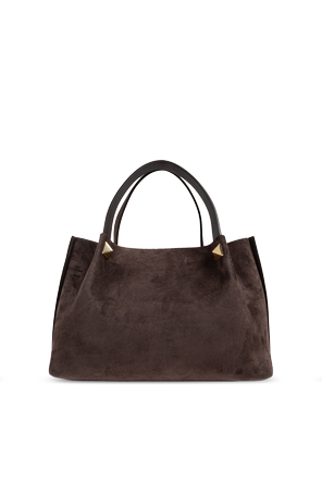 Valentino Garavani Zamszowa torba z logo