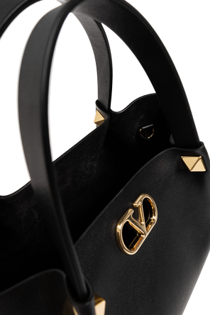 Valentino Garavani Skórzana torba z logo