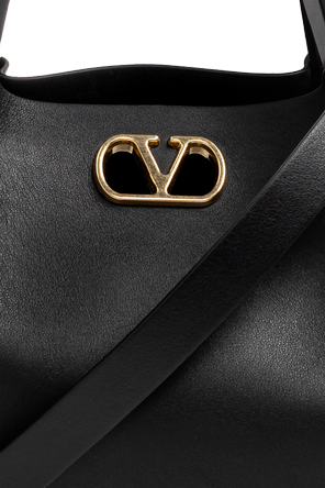 Valentino Garavani Skórzana torba z logo