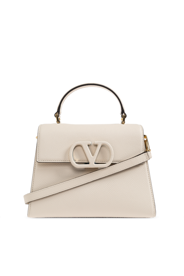 Leather bag with logo od Valentino Garavani