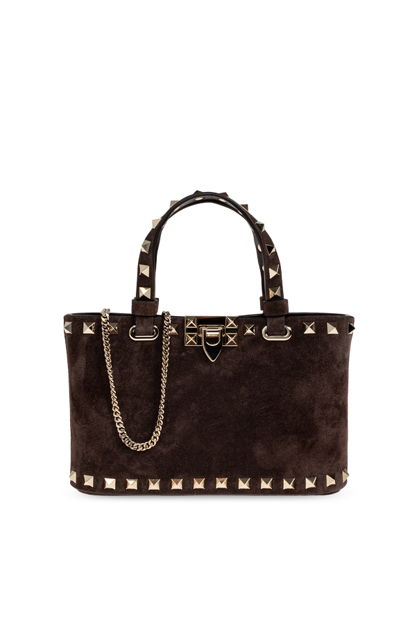 Suede bag with studs od Valentino Garavani