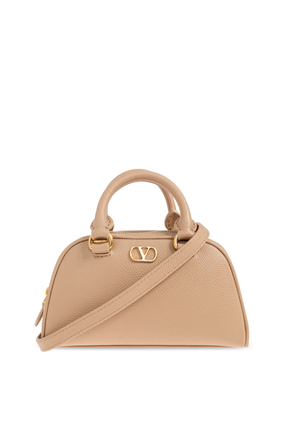 Valentino Garavani Skórzana torba z logo