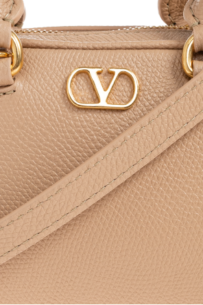 Valentino Garavani Skórzana torba z logo
