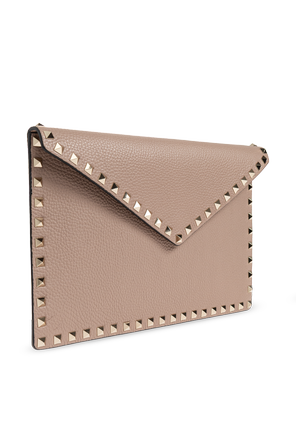 Valentino Garavani Studded leather clutch