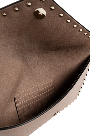 Valentino Garavani Studded leather clutch