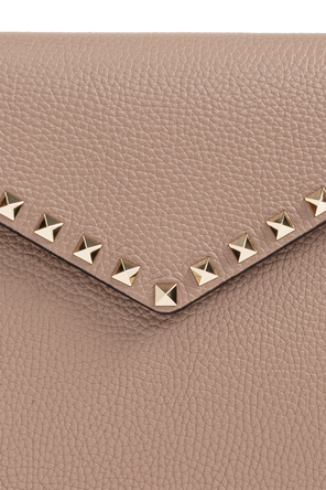Valentino Garavani Studded leather clutch