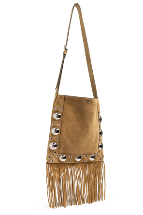Valentino Garavani Wildledertasche mit Fransen