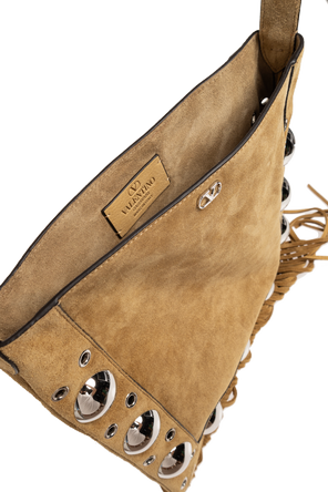 Valentino Garavani Wildledertasche mit Fransen