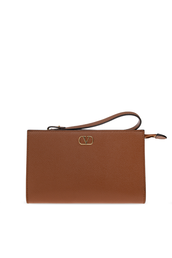 Leather bag with logo od Valentino Garavani