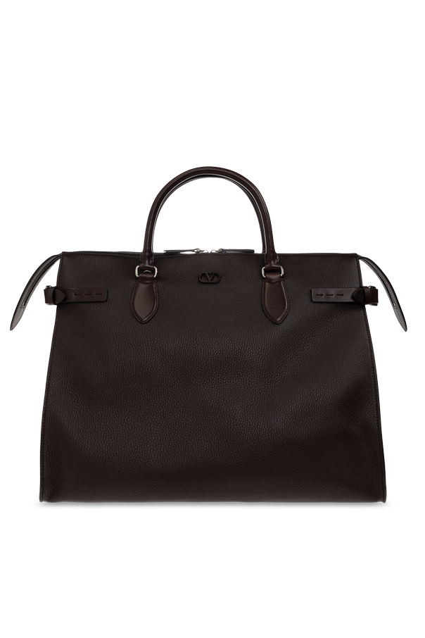 Leather bag with logo od Valentino Garavani