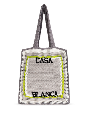 Casablanca Torba szydełkowana z logo