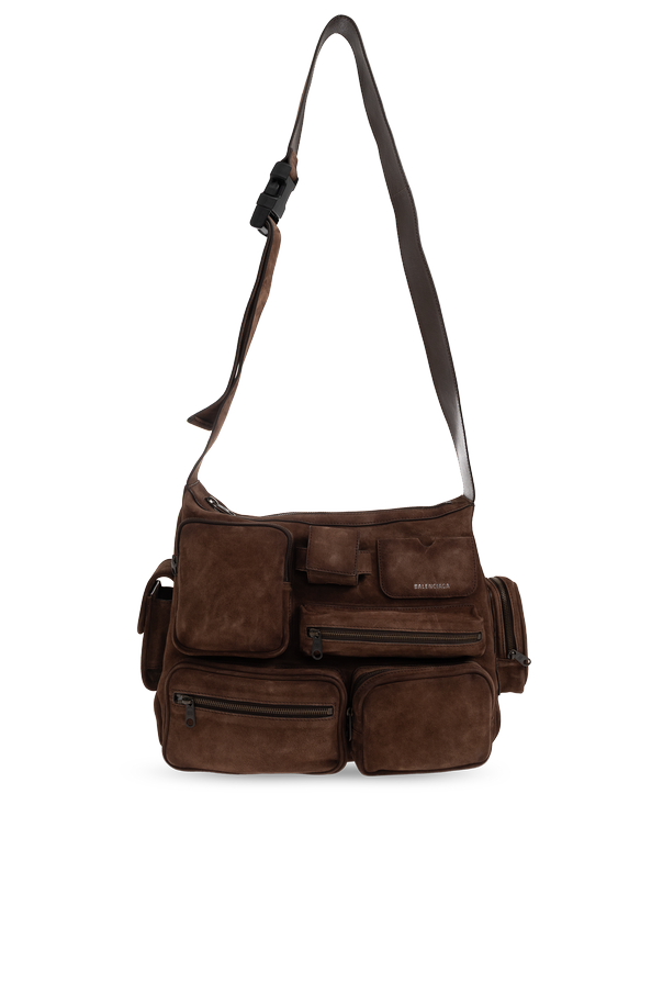 Suede bag 'Superbusy' od Balenciaga