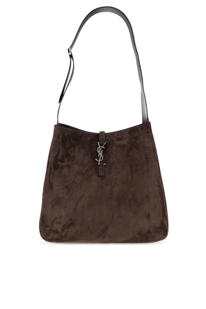 ‘LE 5 A7 Maxi Hobo’ suede bag