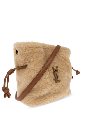 Saint Laurent Fur bucket bag ‘Jamie Mini’