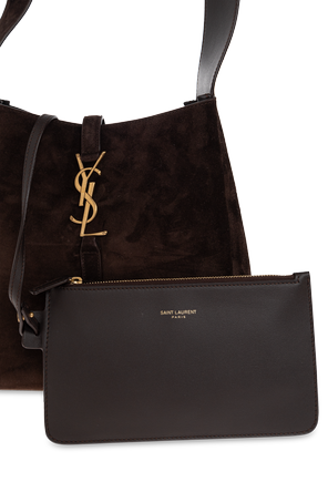 Saint Laurent ‘Le 5A7’ suede bag