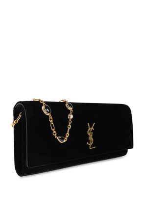 Saint Laurent Velvet clutch ‘Kate’
