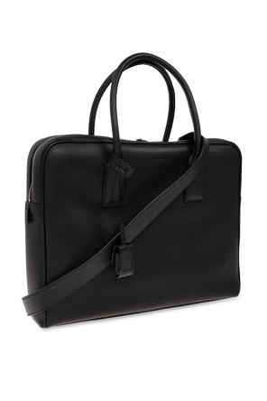 Saint Laurent ‘Bowling’ leather bag