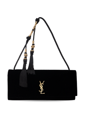 Velvet shoulder bag 'Kate'