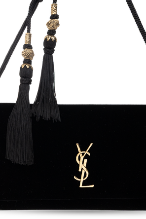 Saint Laurent Velvet shoulder bag 'Kate'