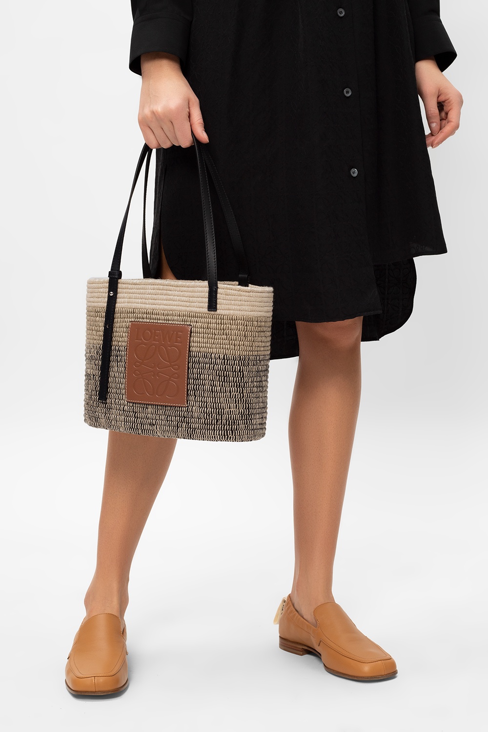 Loewe - Anagram Basket Small Bag  HBX - Globally Curated Fashion