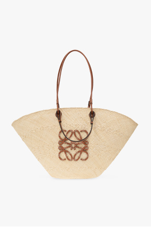 loewe hammock small suede and leather shoulder bag