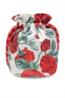Ganni RED Hand bag with logo