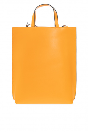 Ganni Bottega Veneta logo-print backpack