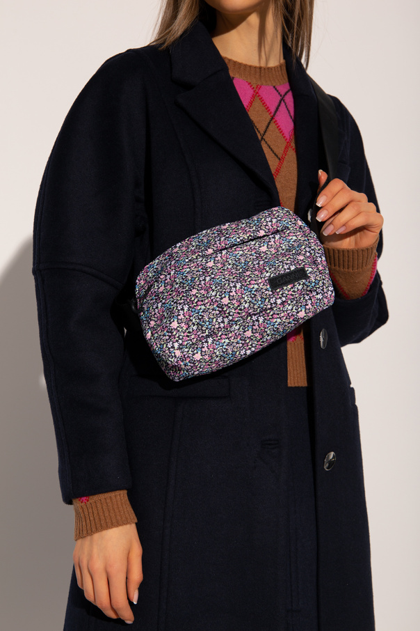 Ganni Shoulder bag cute with floral motif