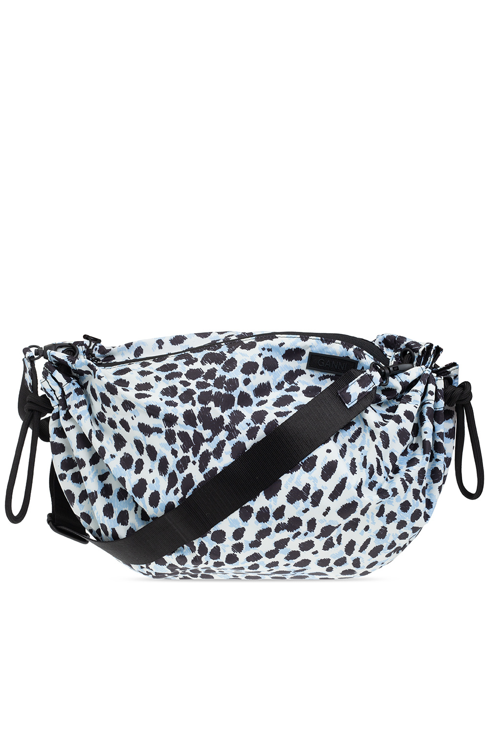 Ganni Shoulder bag with animal motif