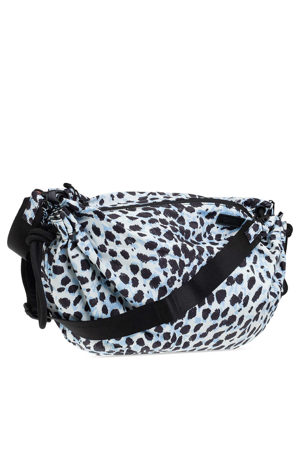 Ganni Shoulder bag with animal motif