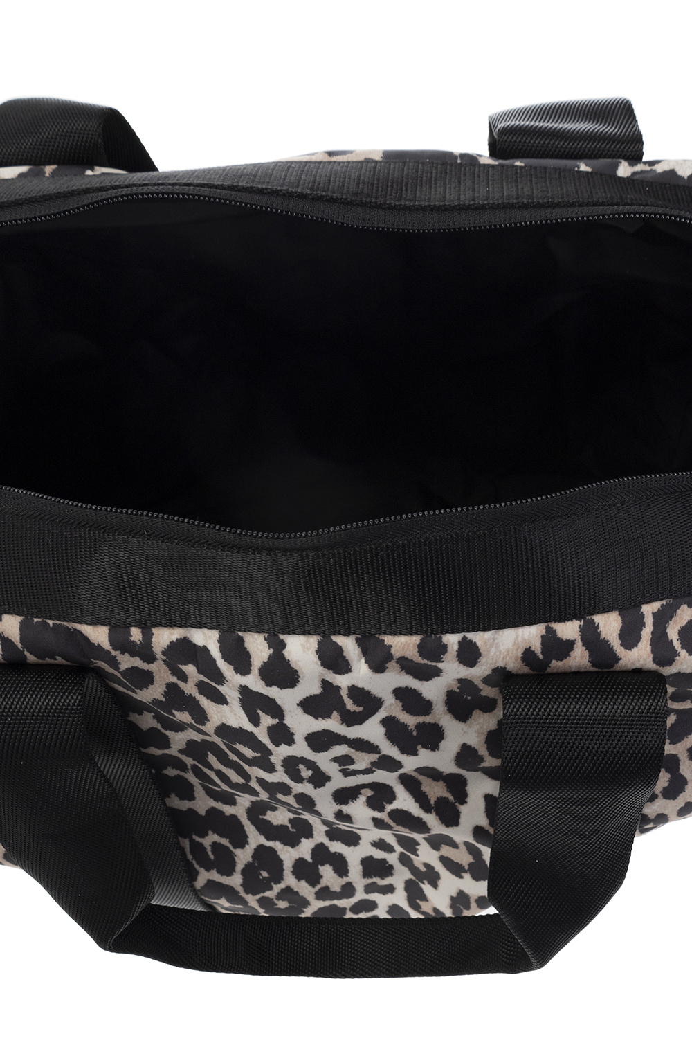 Ganni Holdall bag with animal motif