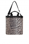 Ganni Shopper bag Fila with animal motif