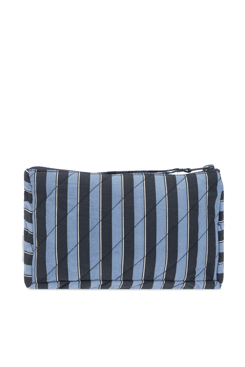 Ganni Striped wash Handle bag