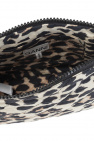 Ganni Wash bag with animal motif