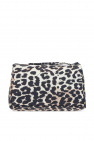 Ganni Wash bag with animal motif