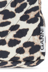 Ganni Wash bag with animal motif