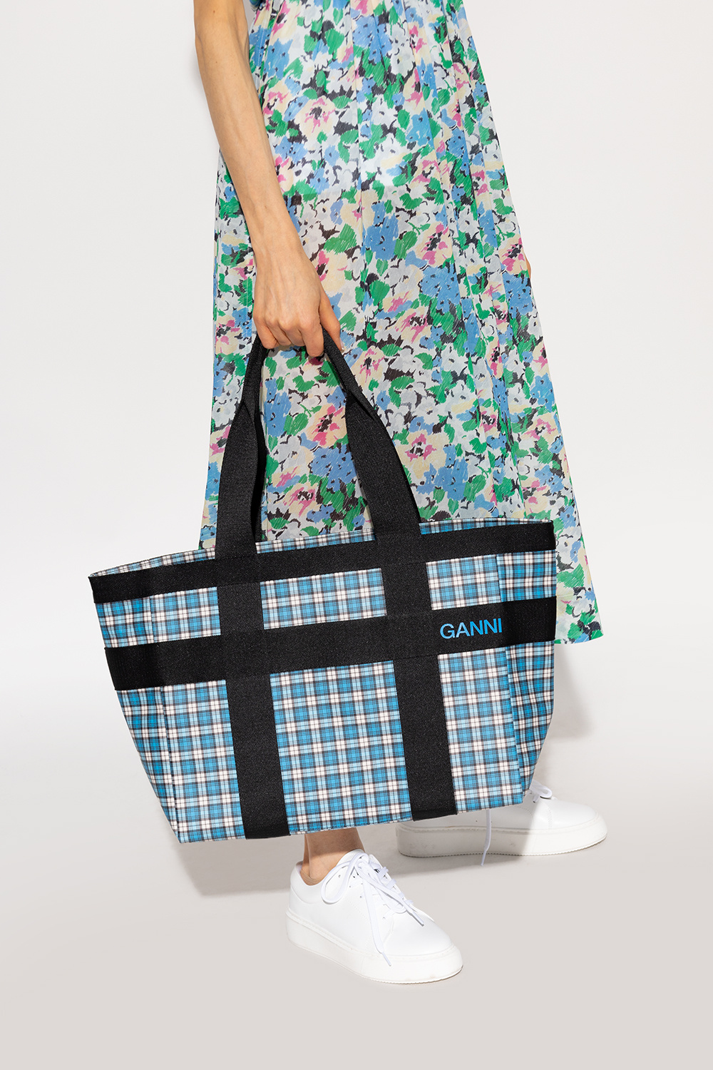 Ganni Shopper Jaune bag