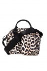 Ganni Shoulder bag with animal motif