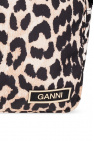 Ganni Shoulder bag with animal motif