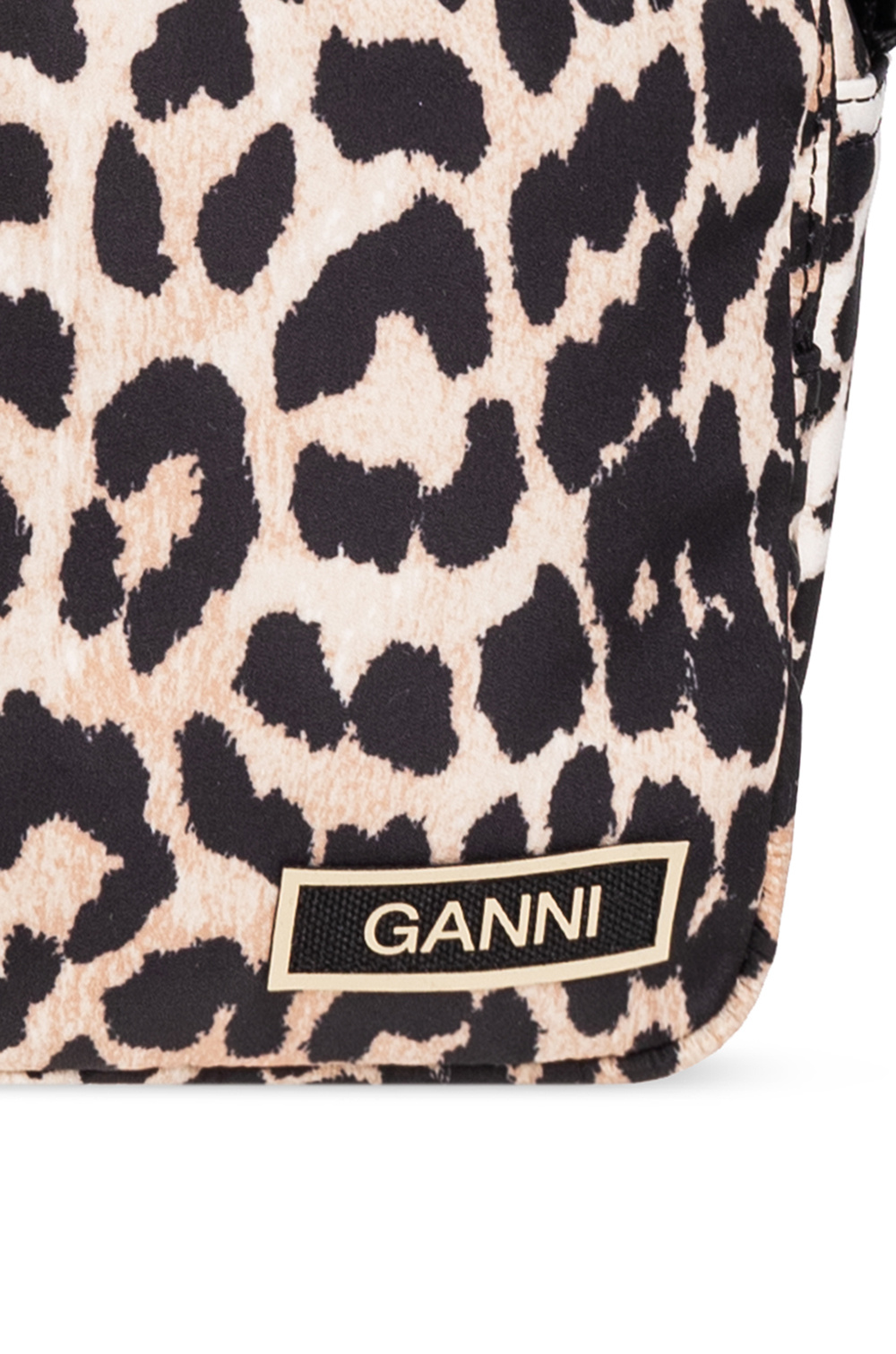 Ganni Encased elastic paper bag waist