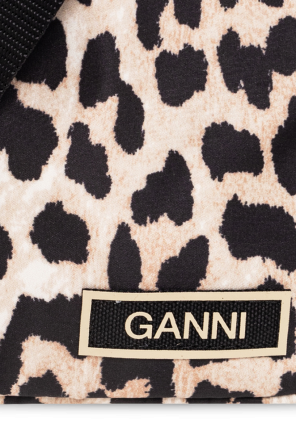Ganni The Large Weekender Leather bag