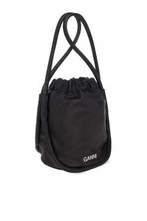 Ganni Pre owned Floral Bowler Tote