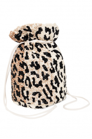 Ganni Handbag Louis with animal motif