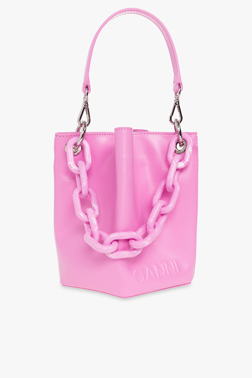 Ganni ‘Diamond’ bucket shoulder bag