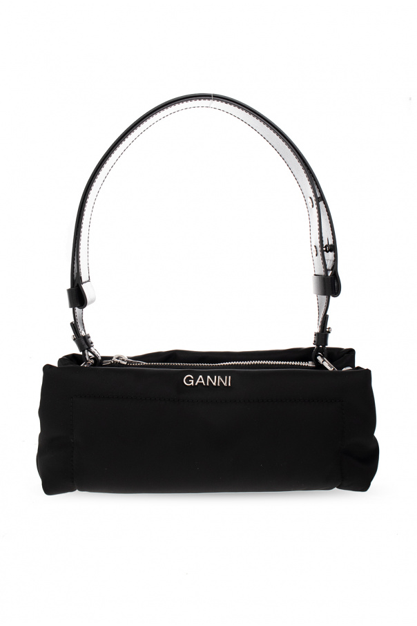 Ganni Handbag CALVIN KLEIN Linked Shoulder Bag Metallic K60K608900 Dark Silver