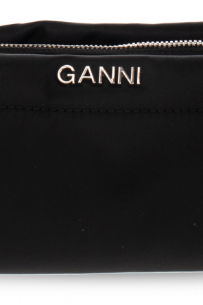 Ganni Shoulder BK220871 bag with logo