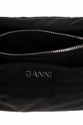 Ganni TOM FORD Black Mini Padlock Chain Shoulder Bag