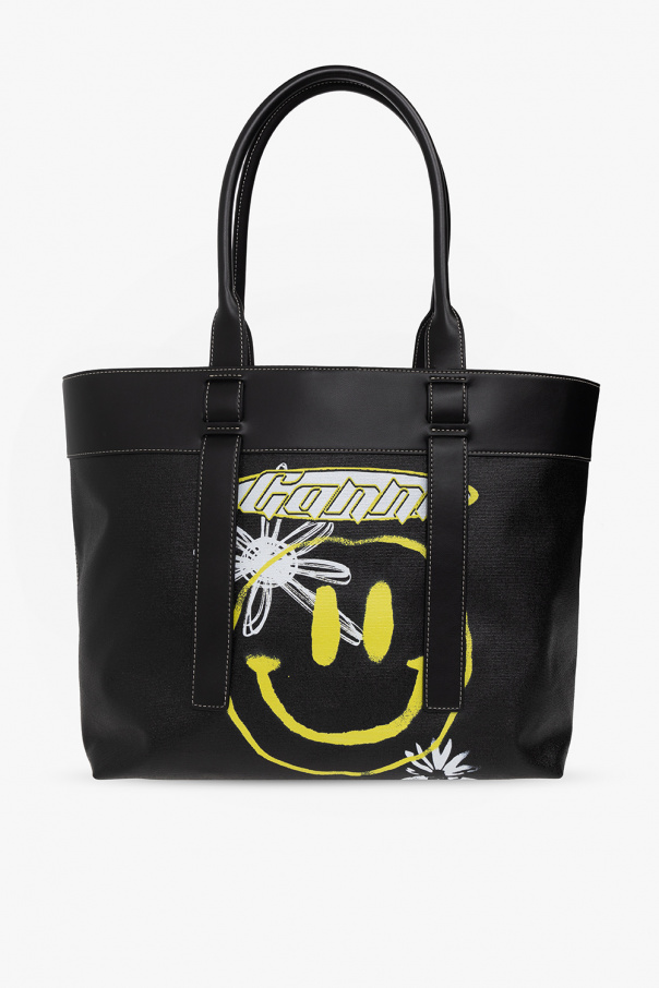 Ganni Shopper most bag with logo