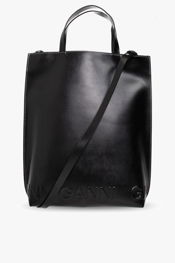 Ganni Leather shopper that bag
