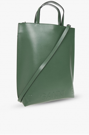 Ganni Leather shopper Doctor bag